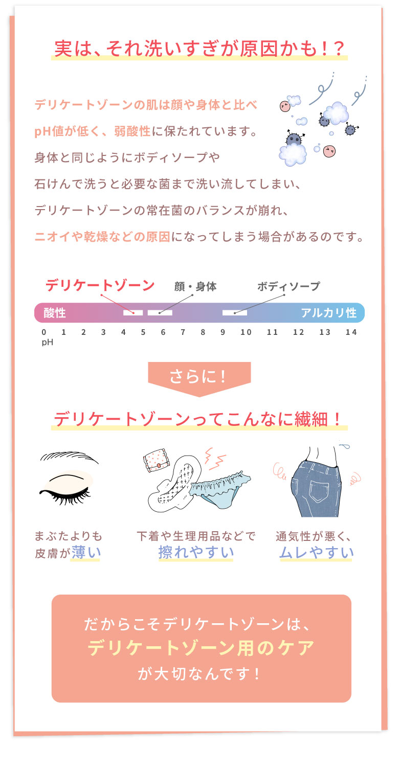 洗い過ぎが原因かも